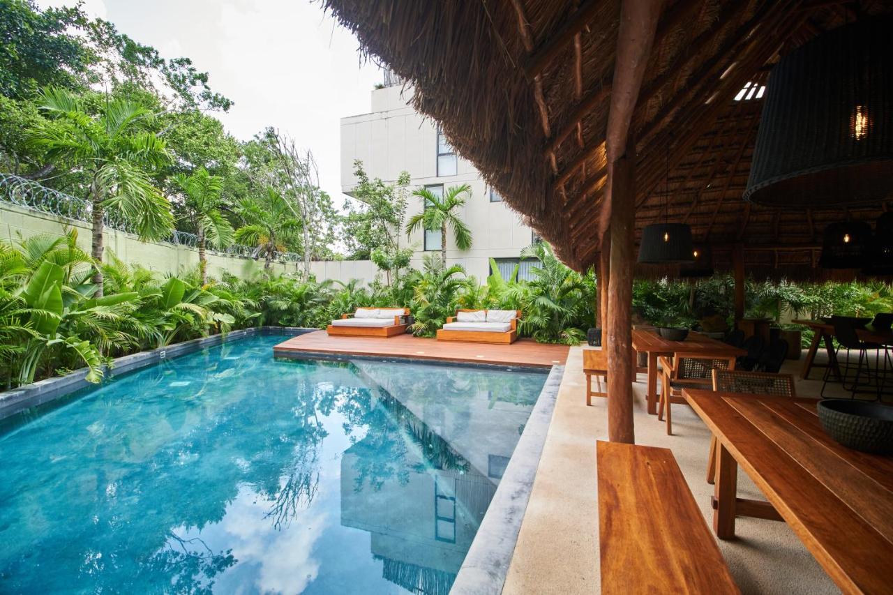 Private Pool And Rooftop In Aldea Zama, 24 7 Security In A Gated Community 15 Тулум Екстериор снимка